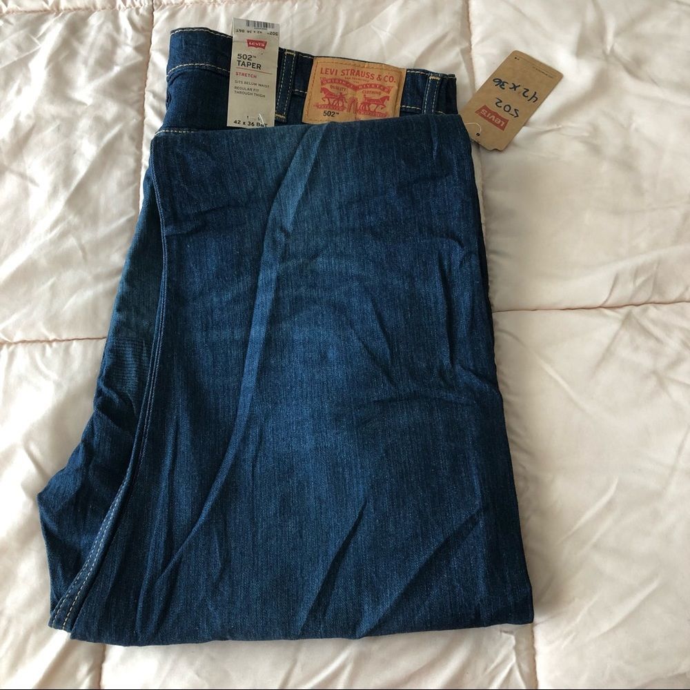 Brand new! Levi’s! No. 502. Size 42 x 36